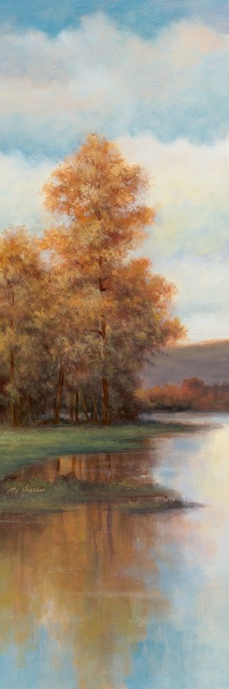 Slow River I art print by T.C. Chiu for $57.95 CAD