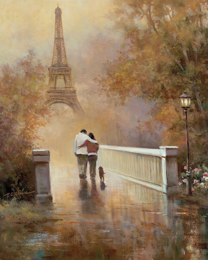 Walk in the Park II art print by T.C. Chiu for $57.95 CAD