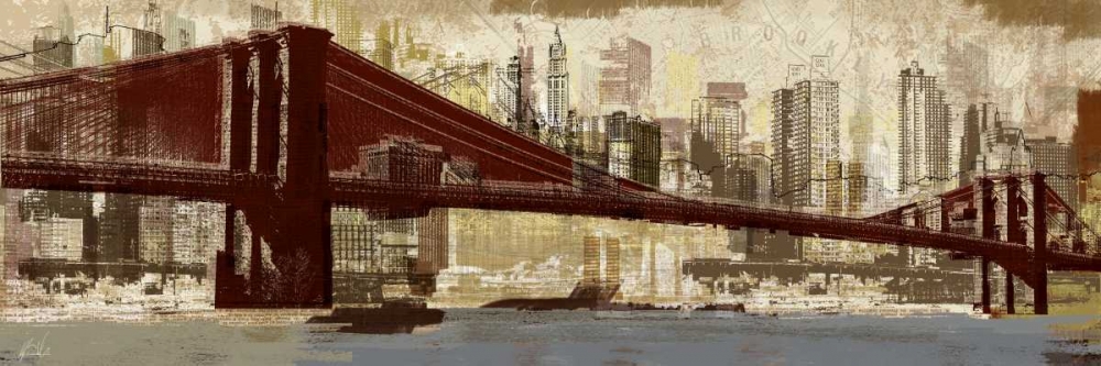 To Brooklyn art print by Kyle Mosher for $57.95 CAD