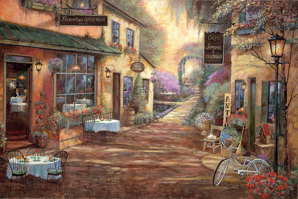 French Town art print by Ruane Manning for $57.95 CAD