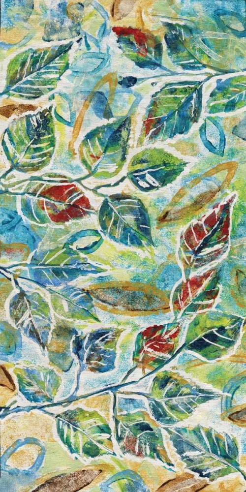 Leaf Montage II art print by Maria Donovan for $57.95 CAD