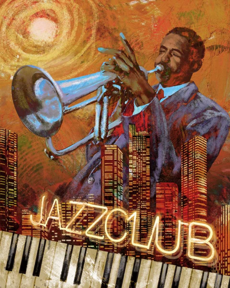 Jazz Club art print by Conrad Knutsen for $57.95 CAD