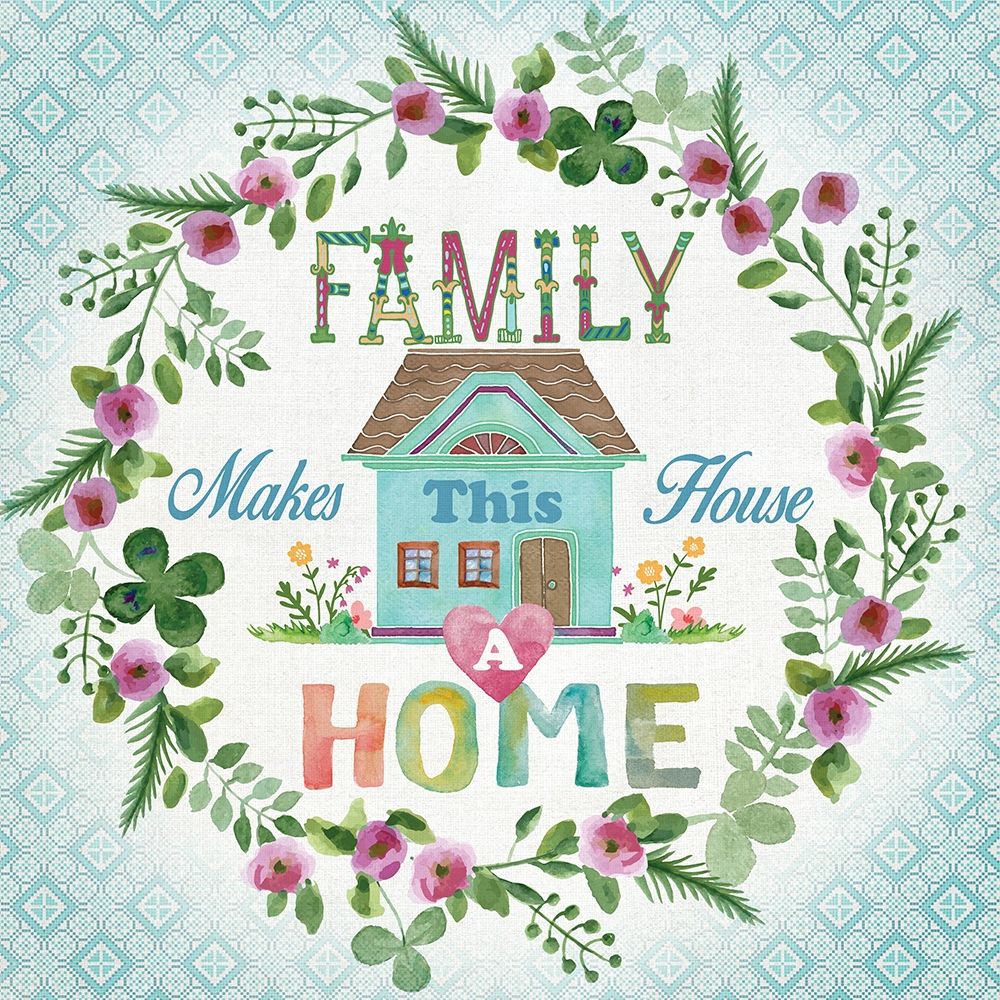 Family Home art print by Conrad Knutsen for $57.95 CAD
