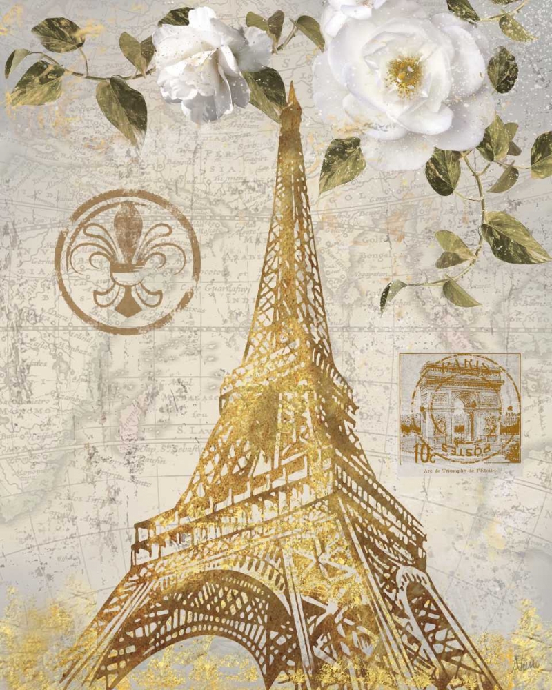 Le Jardin Eiffel art print by Nan for $57.95 CAD