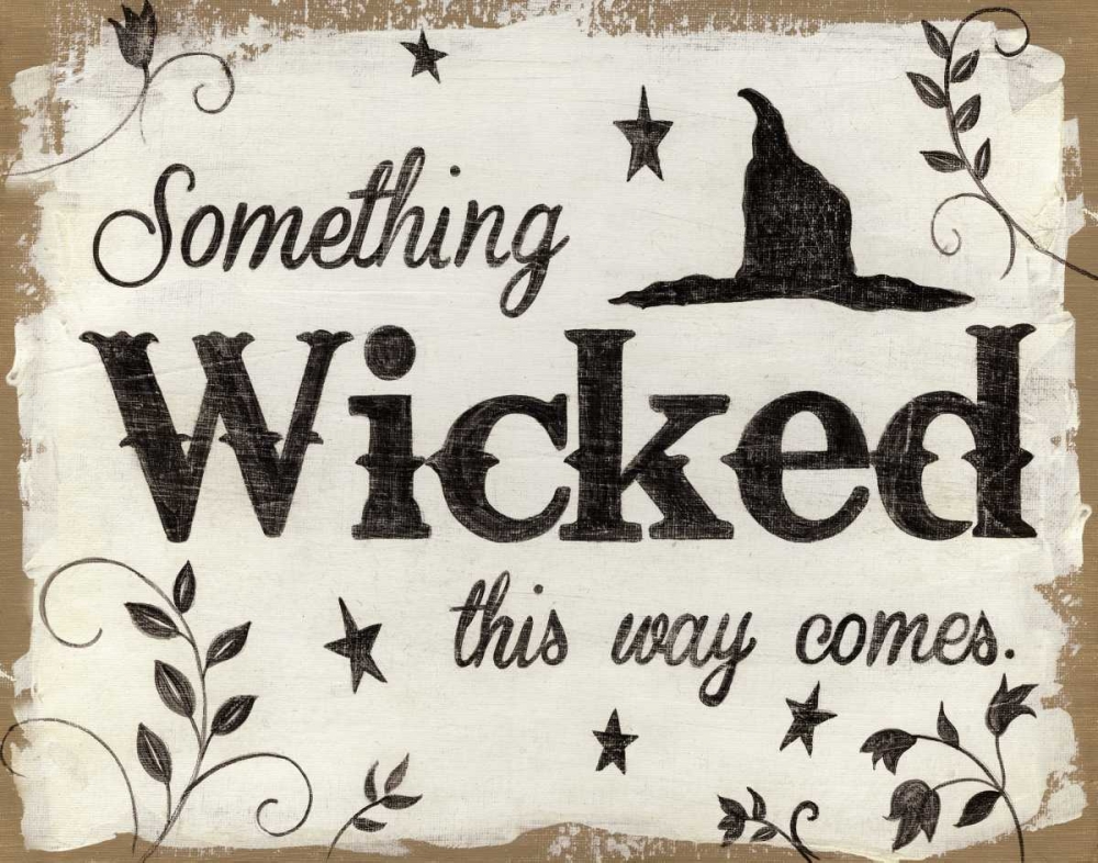 Something Wicked art print by Janet Tava for $57.95 CAD