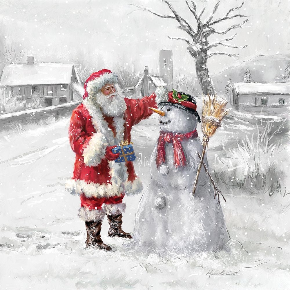 Festive Frosty art print by Marcello Corti for $57.95 CAD