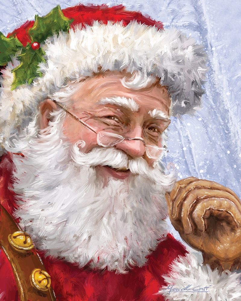 Ole Saint Nick art print by Marcello Corti for $57.95 CAD