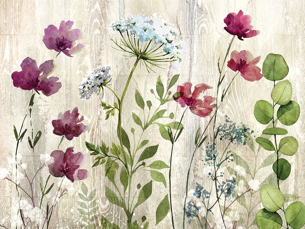 Meadow Flowers I art print by Conrad Knutsen for $57.95 CAD