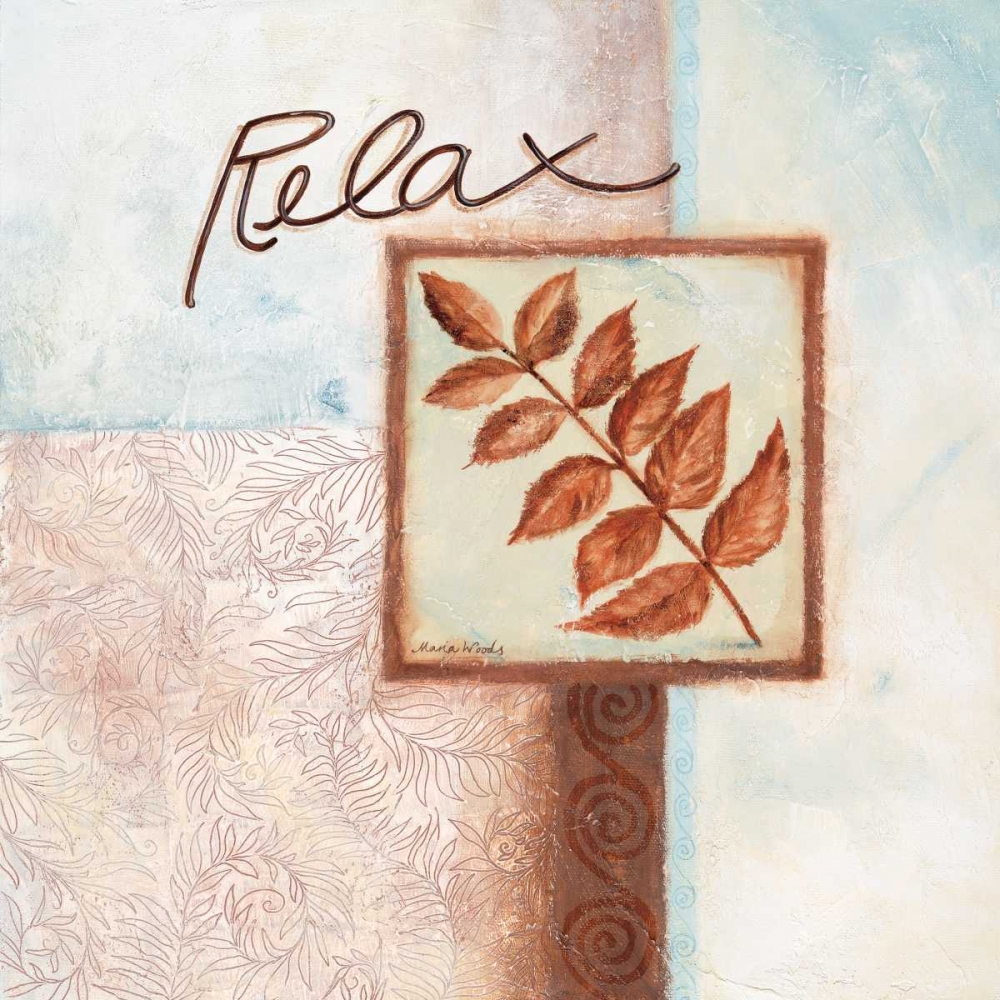 Relax art print by Maria Woods for $57.95 CAD