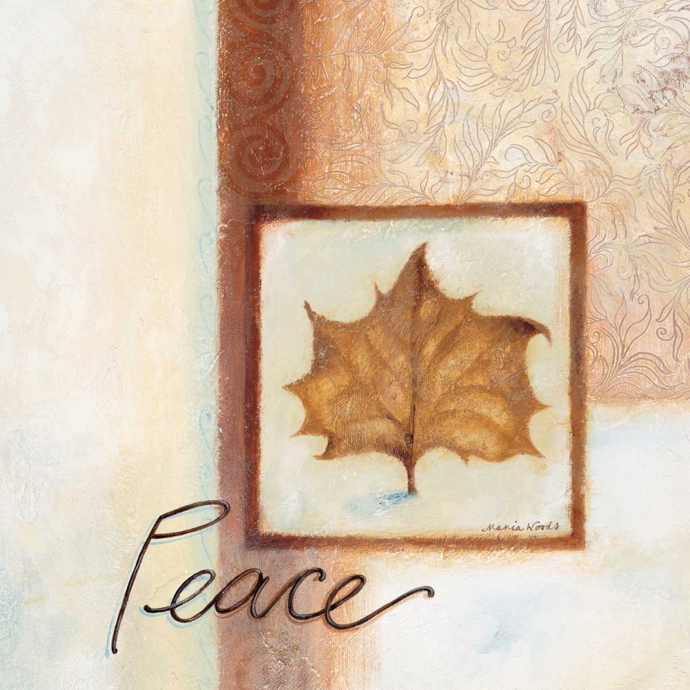 Peace art print by Maria Woods for $57.95 CAD