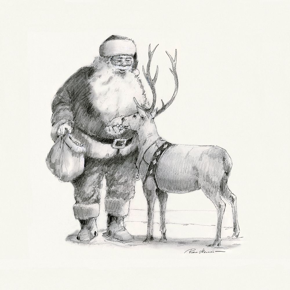 Santas Love art print by Ruane Manning for $57.95 CAD