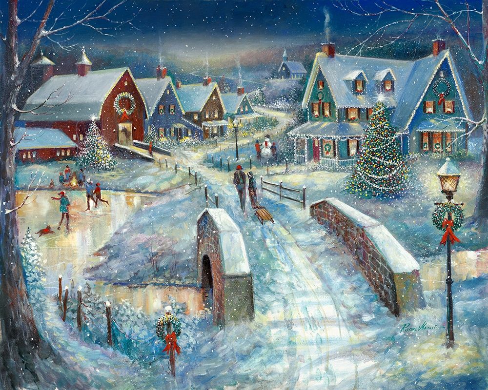 Home for the Holidays art print by Ruane Manning for $57.95 CAD
