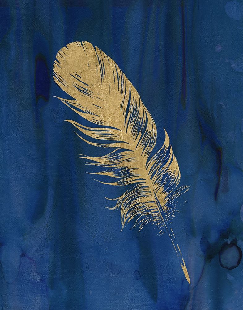 Golden Feather III art print by Carol Robinson for $57.95 CAD