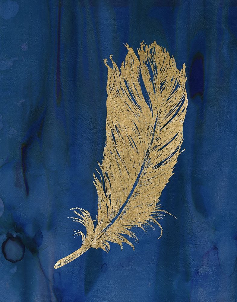 Golden Feather IV art print by Carol Robinson for $57.95 CAD