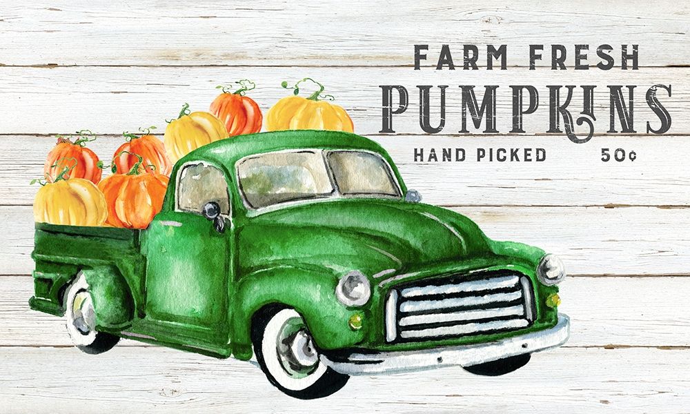 Fresh Pumpkins art print by Carol Robinson for $57.95 CAD
