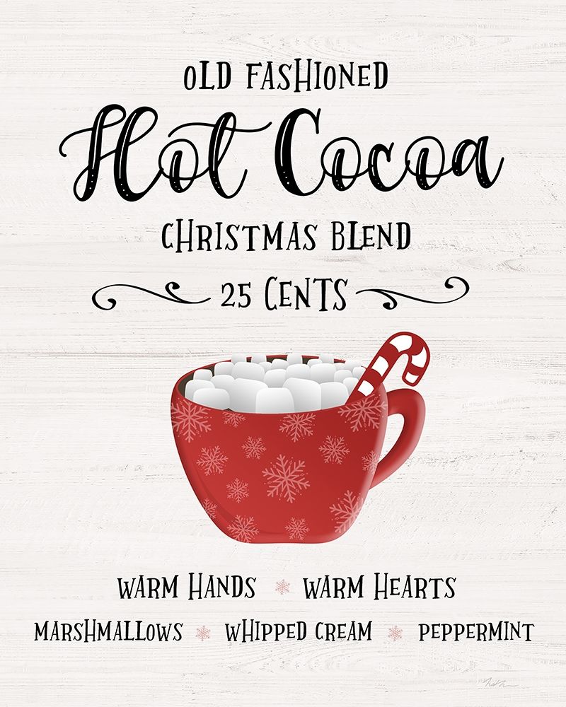 Old Fashioned Hot Chocolate art print by Natalie Carpentieri for $57.95 CAD