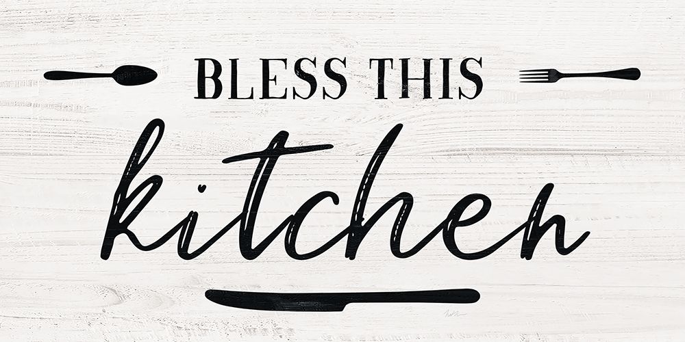 Bless this Kitchen art print by Natalie Carpentieri for $57.95 CAD