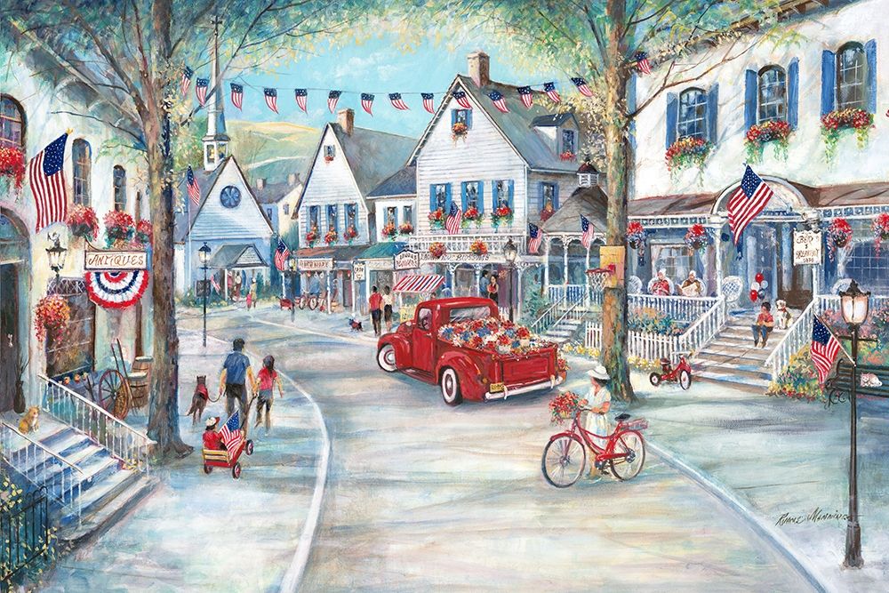 Liberty Lane art print by Ruane Manning for $57.95 CAD
