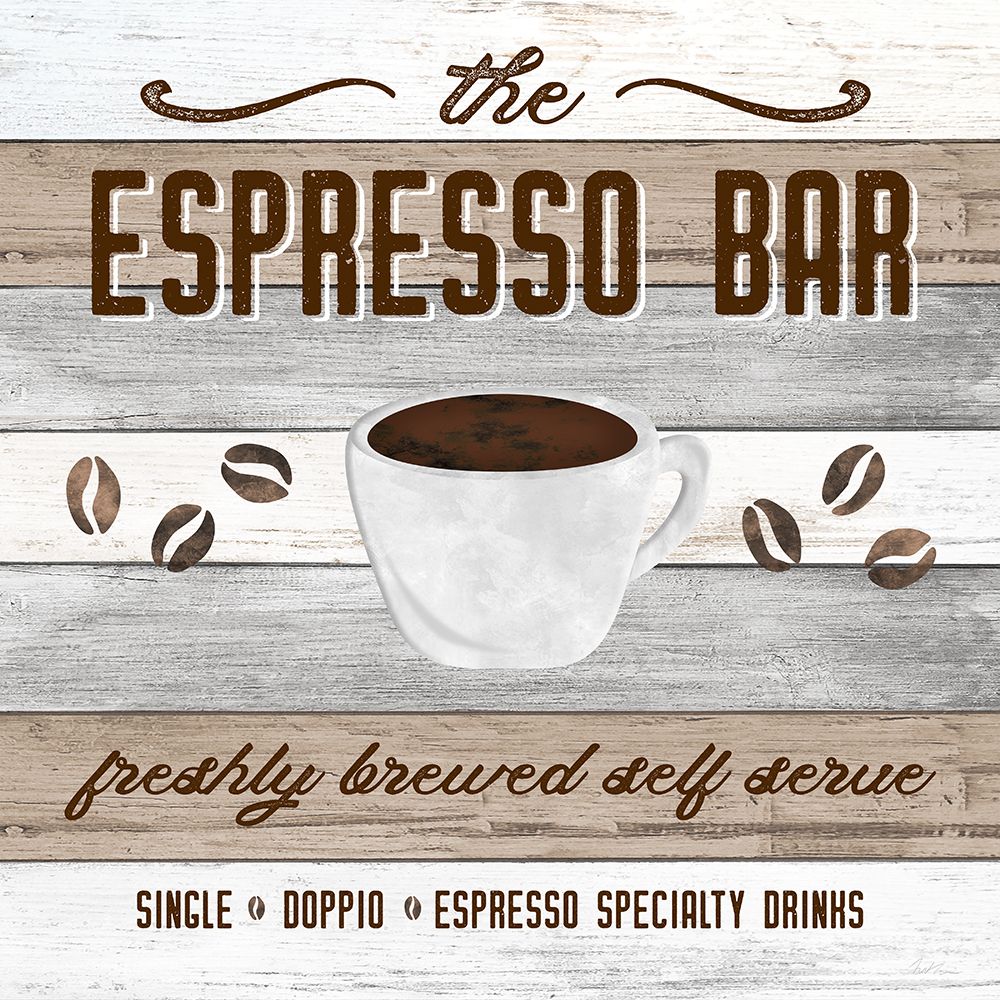 Espresso Bar art print by Natalie Carpentieri for $57.95 CAD