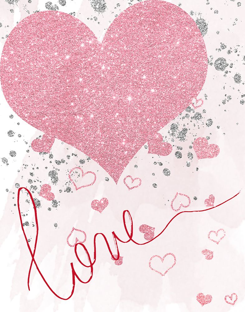 Sparkling Love art print by Daniela Santiago for $57.95 CAD