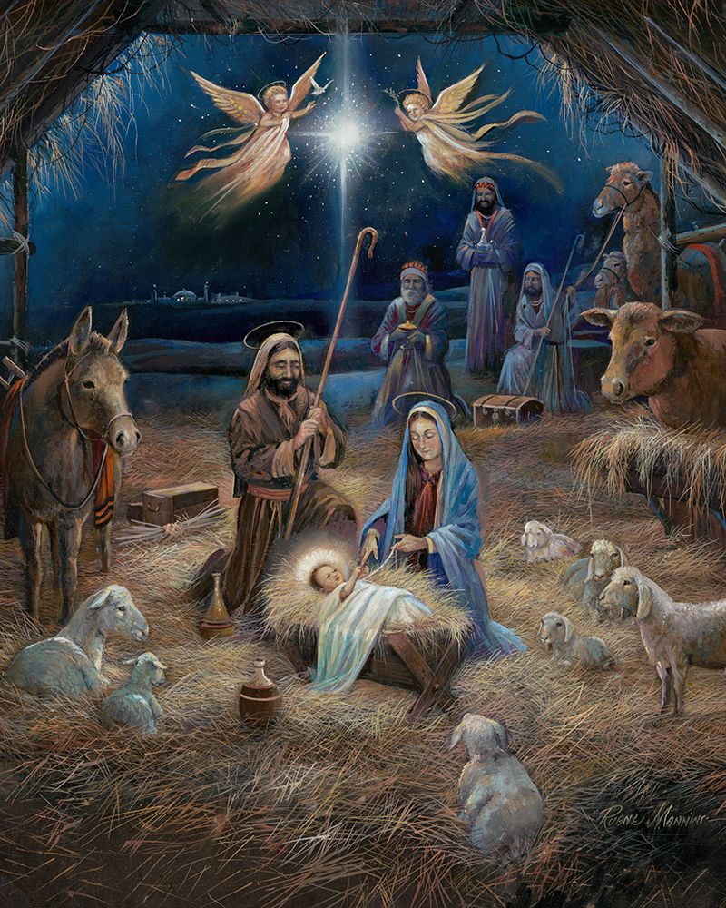 Silent Night art print by Ruane Manning for $57.95 CAD