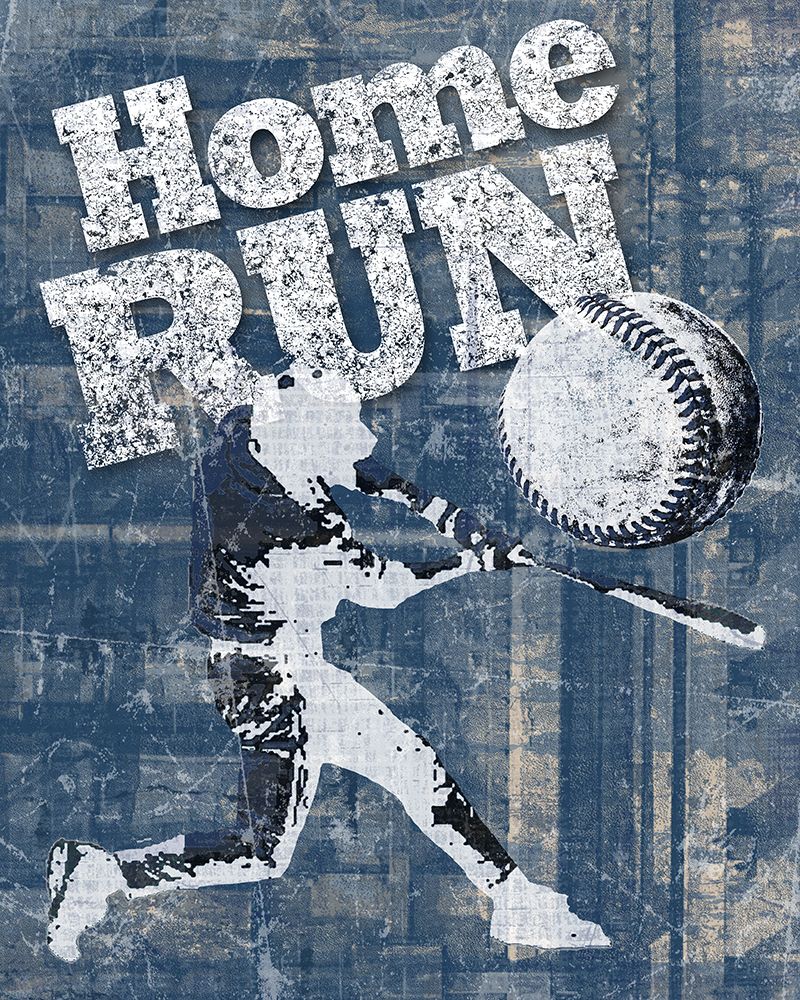 Home Run Hitter art print by Katrina Craven for $57.95 CAD