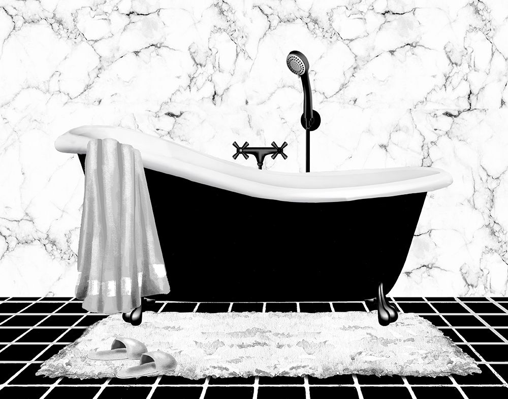 Modern Bath I art print by Conrad Knutsen for $57.95 CAD