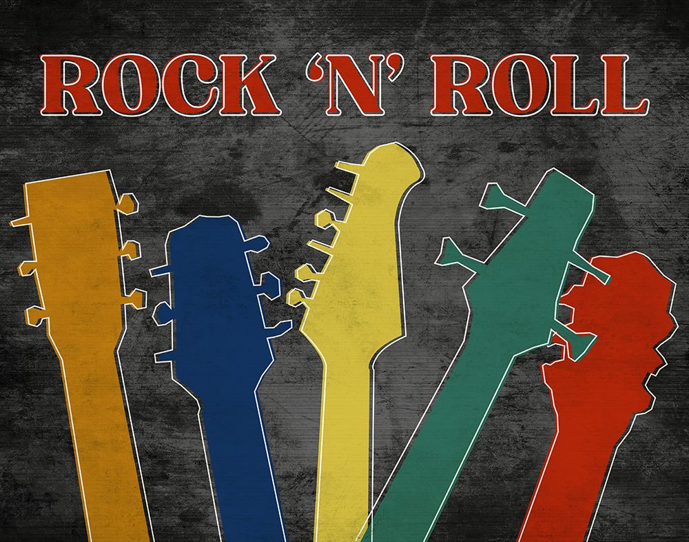Rock and Roll art print by Katrina Craven for $57.95 CAD