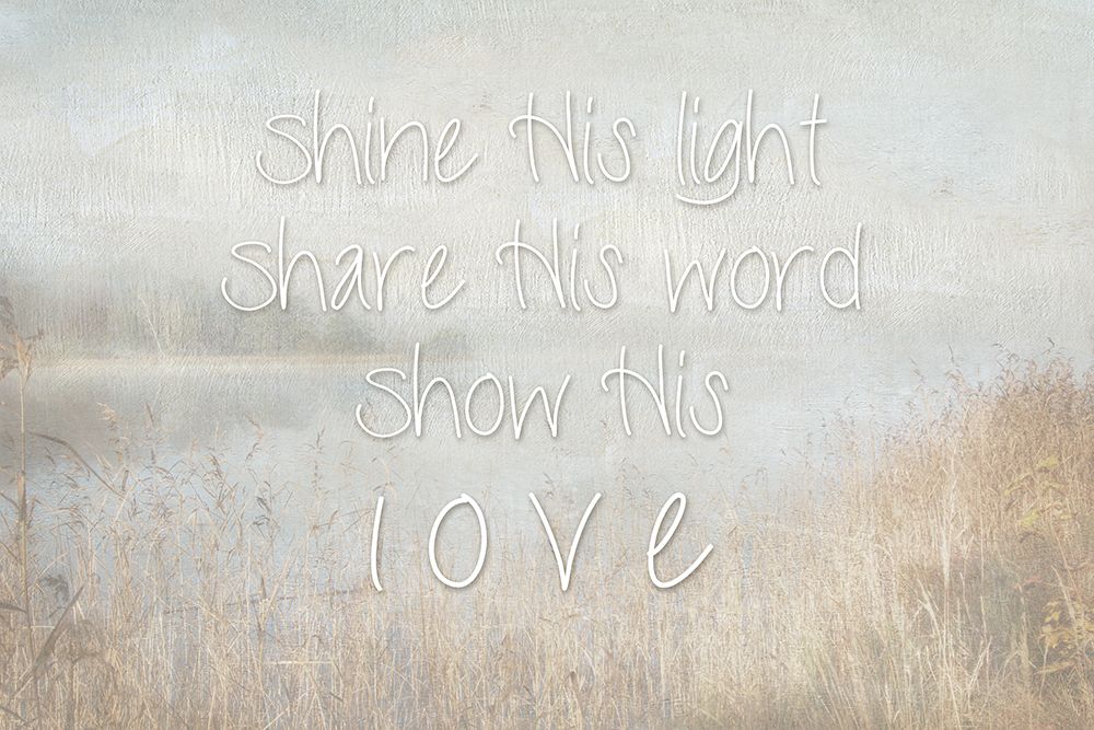 Shine His Light art print by Irene Weisz for $57.95 CAD