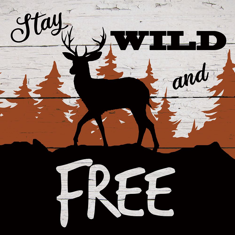 Stay Wild And Free art print by Katrina Craven for $57.95 CAD