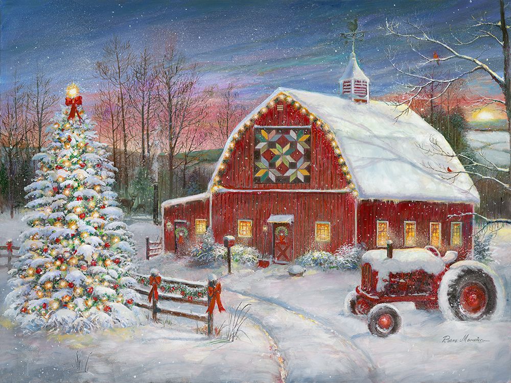 Anticipating Christmas art print by Ruane Manning for $57.95 CAD