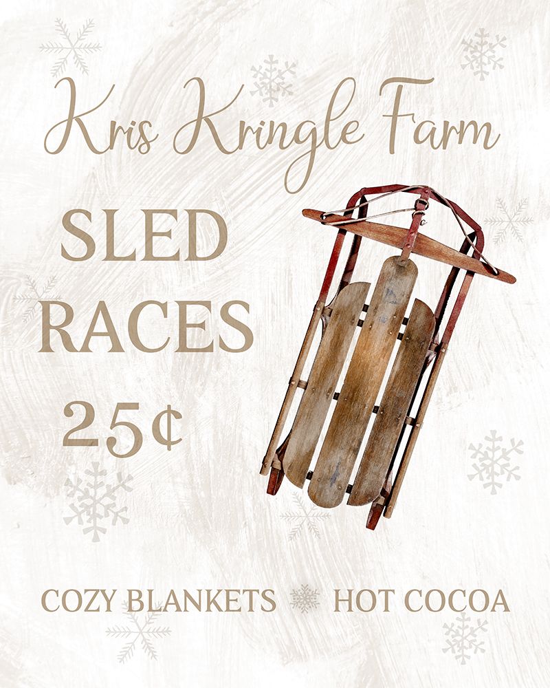 Sled Races art print by Conrad Knutsen for $57.95 CAD