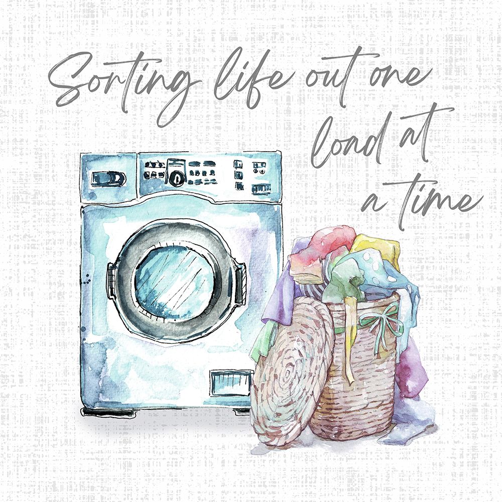 Laundry Day Sorting Life art print by Conrad Knutsen for $57.95 CAD