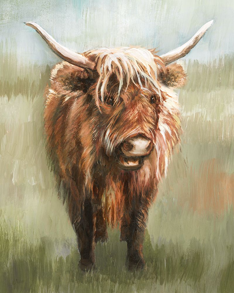 Happy Highlander art print by Nan for $57.95 CAD