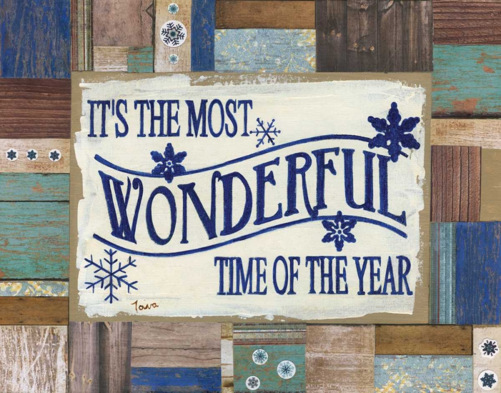 Most Wonderful Time art print by Janet Tava for $57.95 CAD