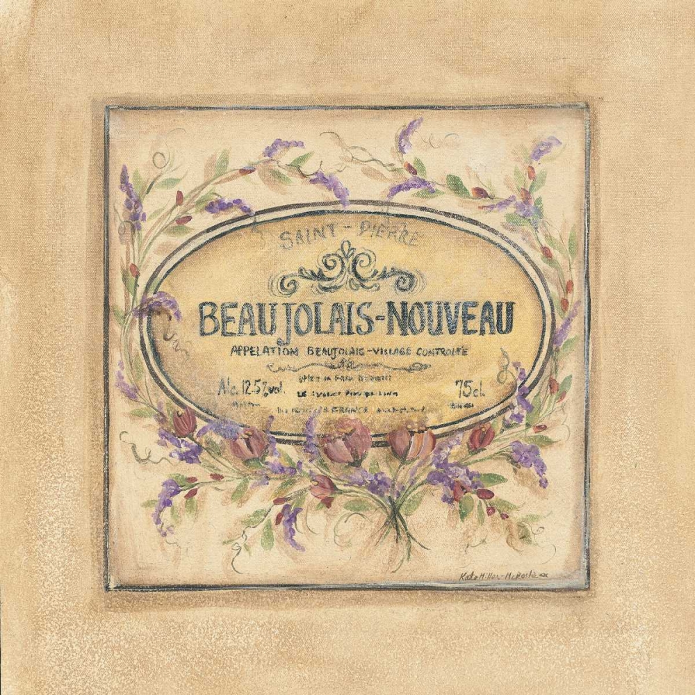 Beaujolais Nouveau art print by Kate McRostie for $57.95 CAD