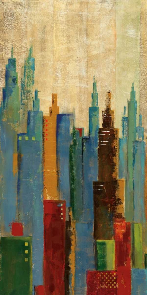 Towerscape II art print by Jason Cardenas for $57.95 CAD