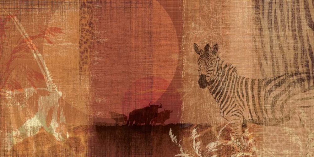 Safari Sunset I art print by Tandi Venter for $57.95 CAD