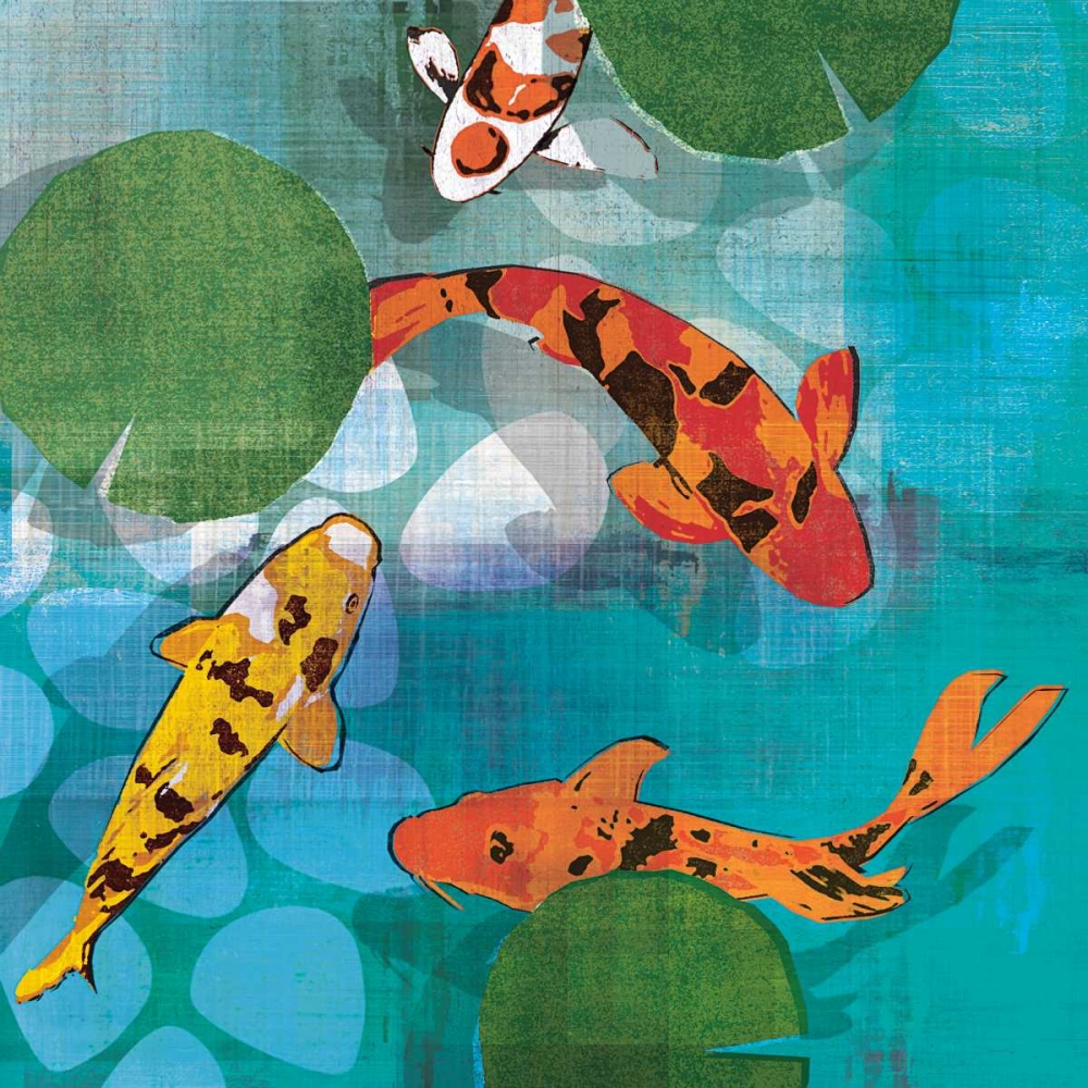 Lucky Koi II art print by Tandi Venter for $57.95 CAD