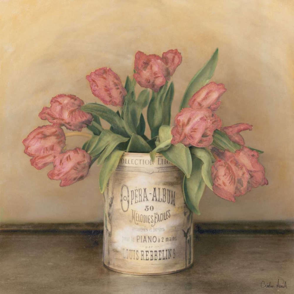 Royal Tulips art print by Cristin Atria for $57.95 CAD