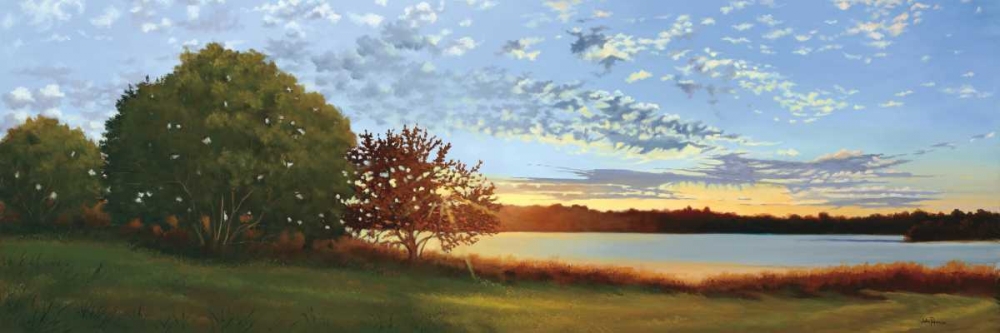 Lakeside Sunrise art print by Julie Peterson for $57.95 CAD