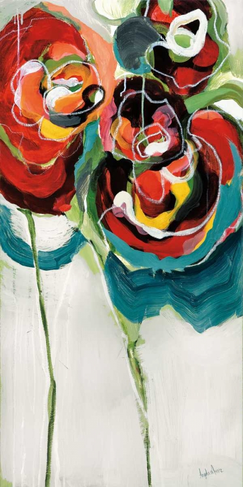 Wasabi Rose I art print by Angela Maritz for $57.95 CAD