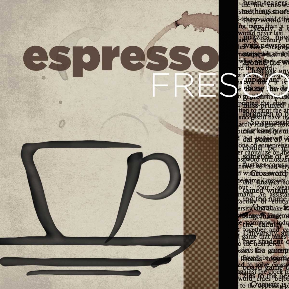 Espresso Fresco art print by Tandi Venter for $57.95 CAD