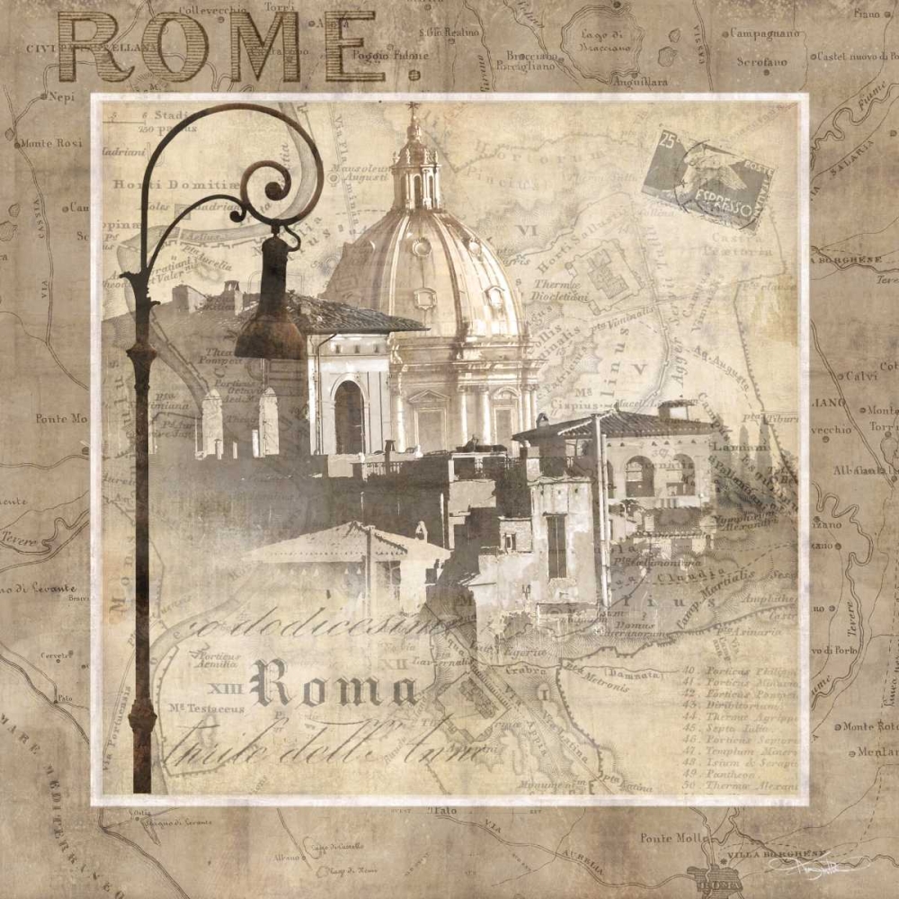 When in Rome art print by Keith Mallett for $57.95 CAD