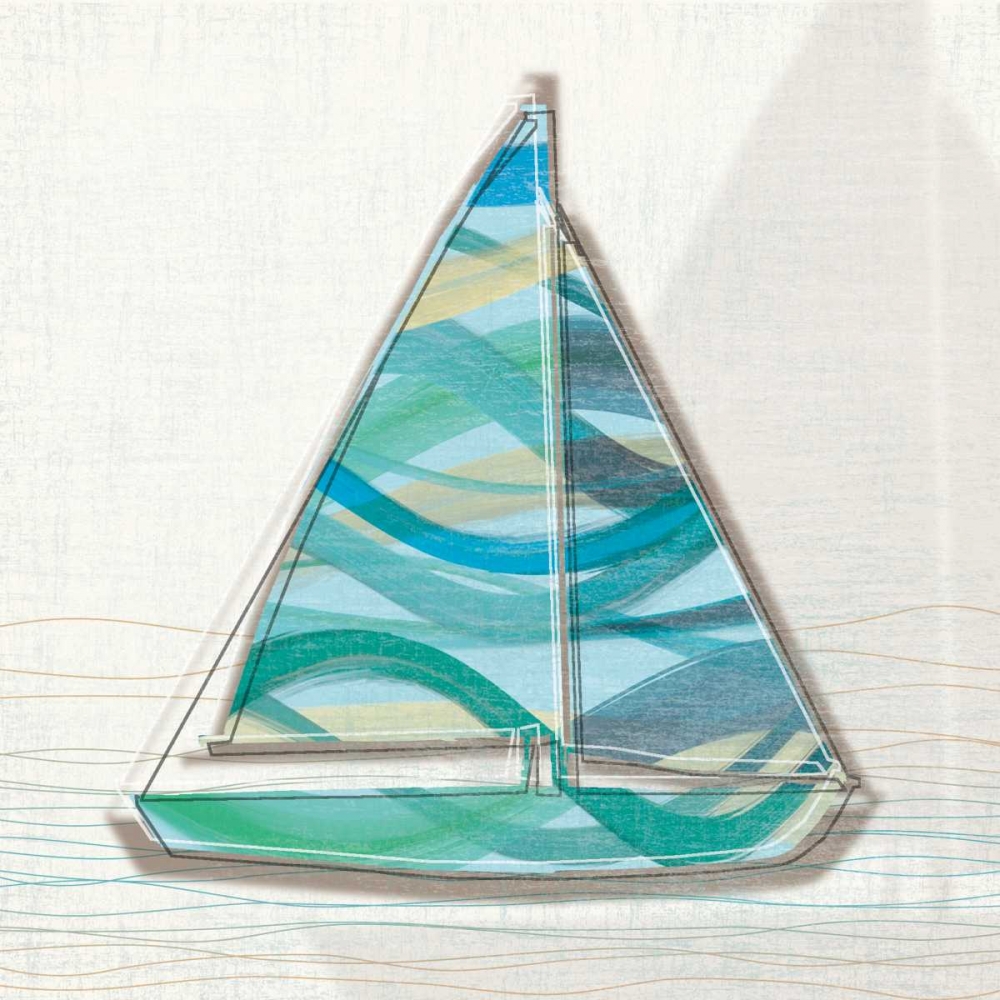 Smooth Sailing I  art print by Tandi Venter for $57.95 CAD