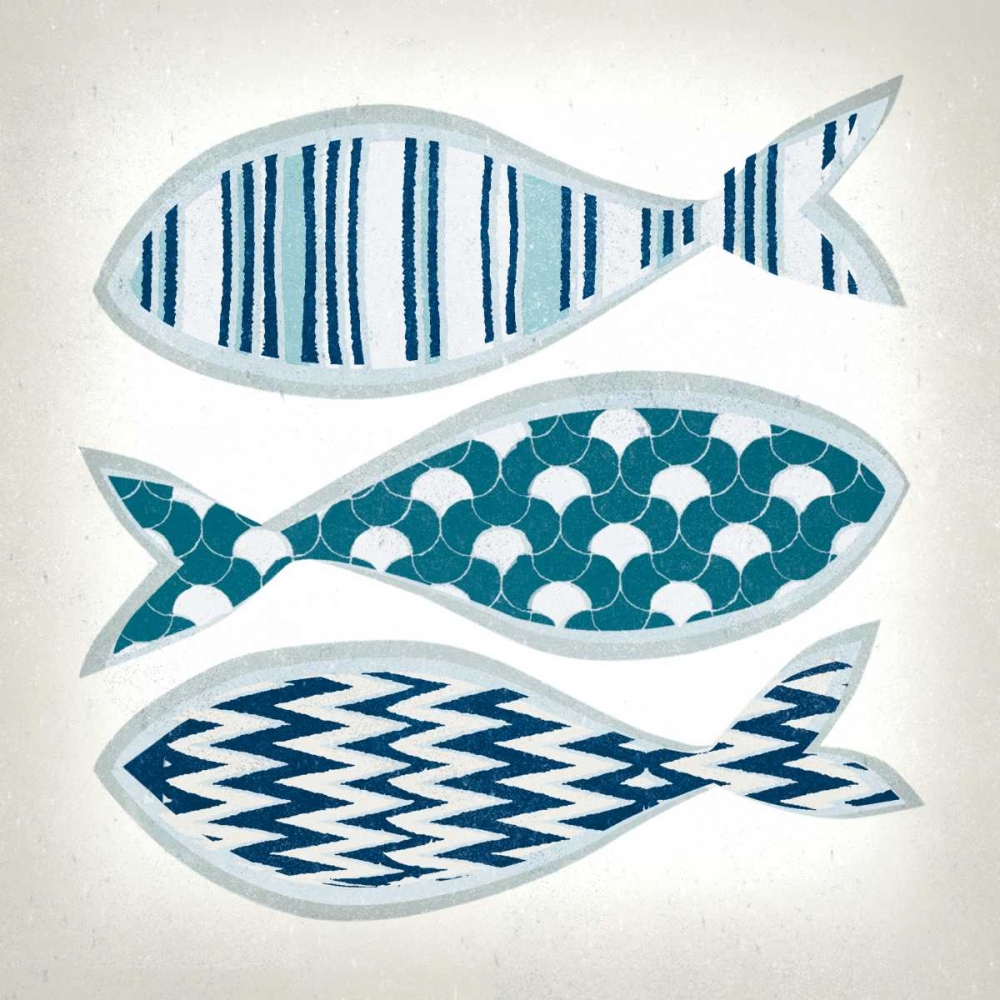 Fish Patterns I art print by Tandi Venter for $57.95 CAD