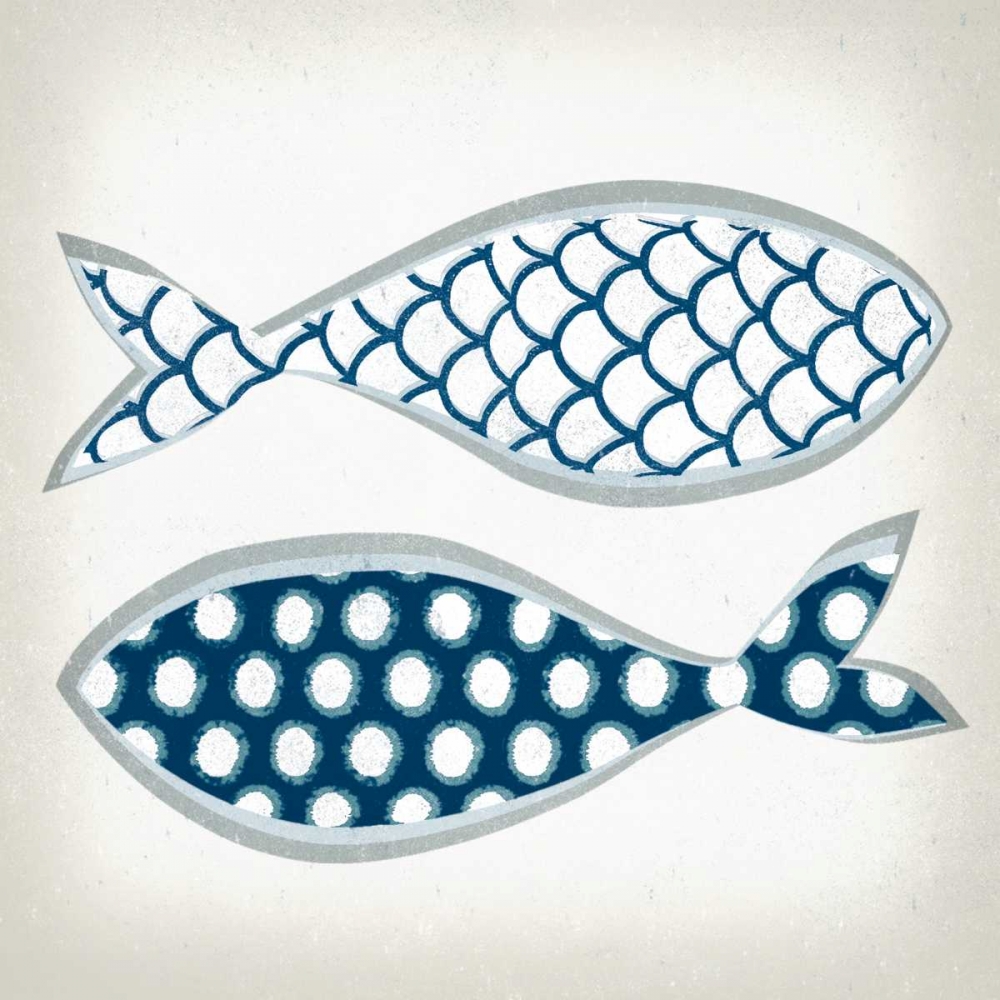 Fish Patterns II art print by Tandi Venter for $57.95 CAD