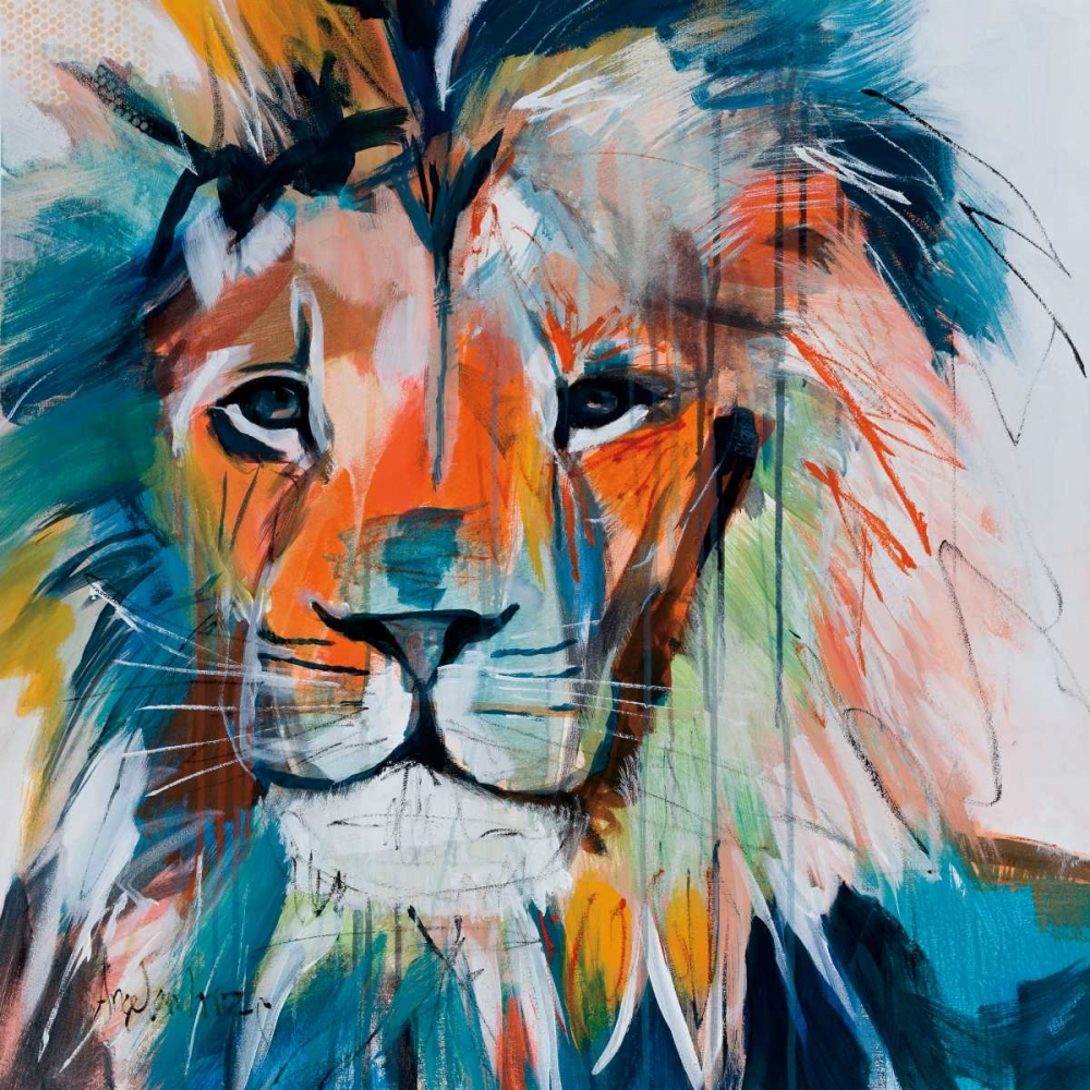 Do You Want My Lions Share art print by Angela Maritz for $57.95 CAD