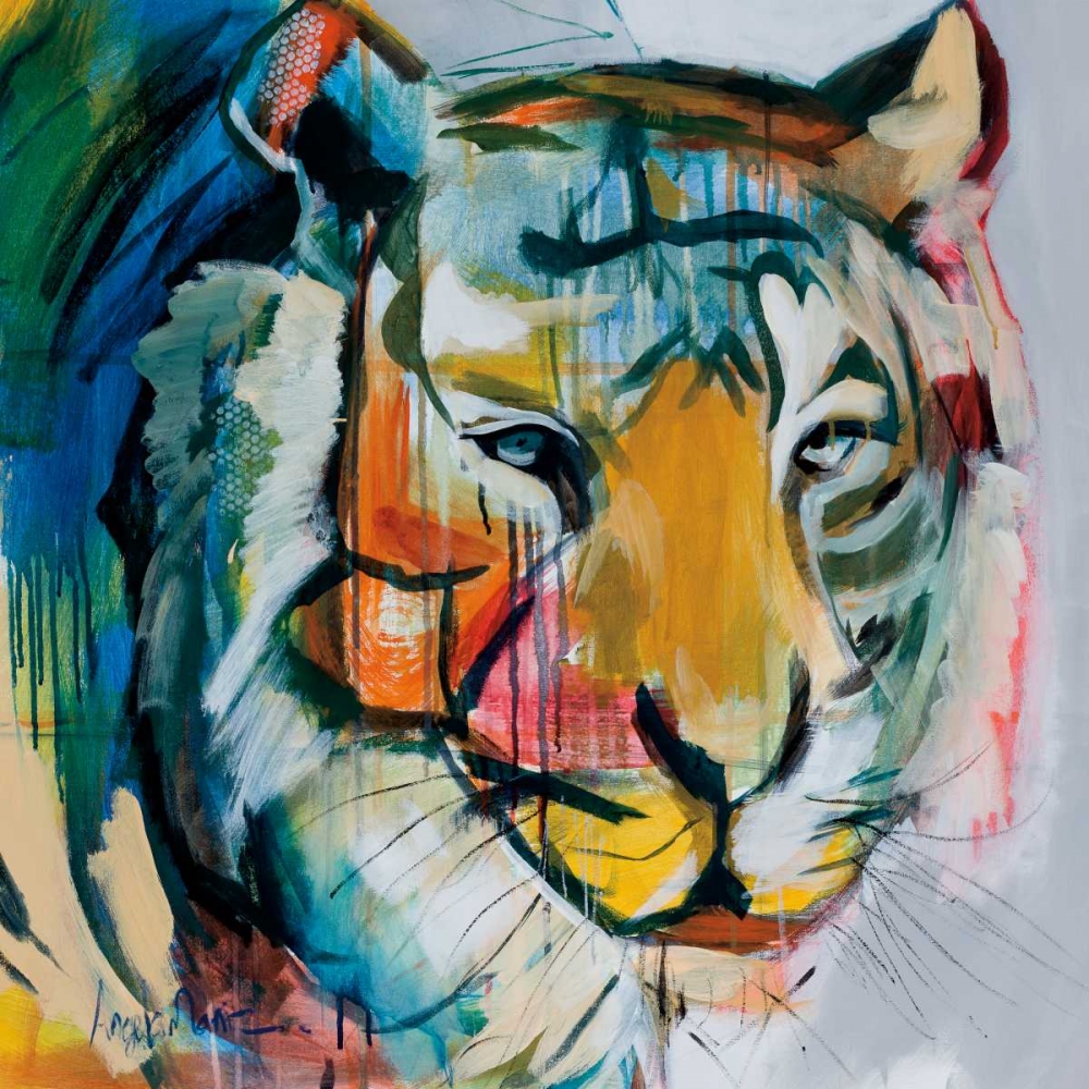 Tiger Tiger art print by Angela Maritz for $57.95 CAD