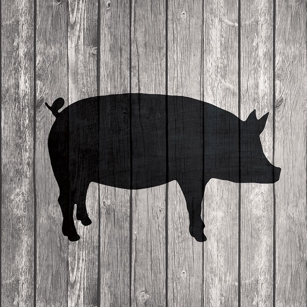 Barn Pig art print by Tandi Venter for $57.95 CAD